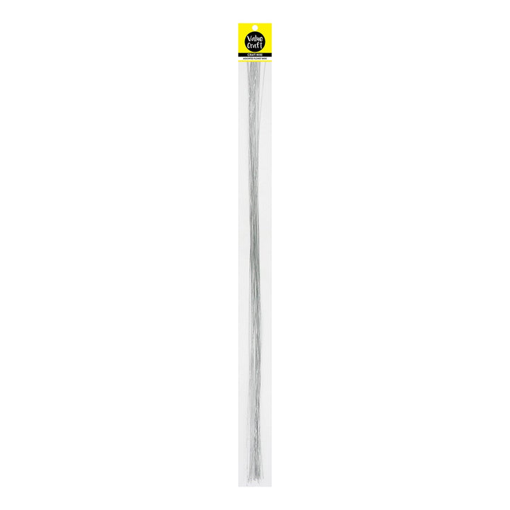 Value Craft Florist Wire Uncoated Silver Pack 30