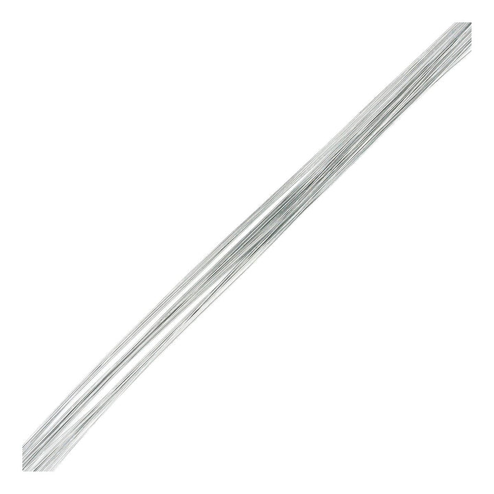 Value Craft Florist Wire Uncoated Silver Pack 30