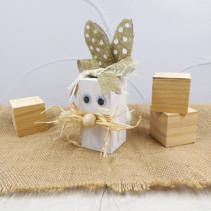 Value Craft Wooden Beads Round Natural Pack 10