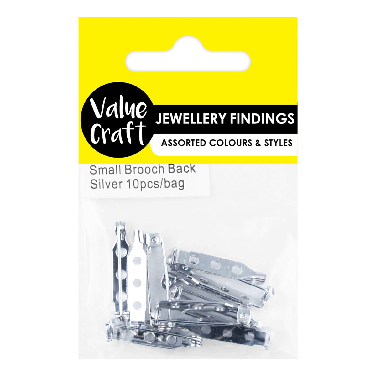 Value Craft Brooch Back Pack
