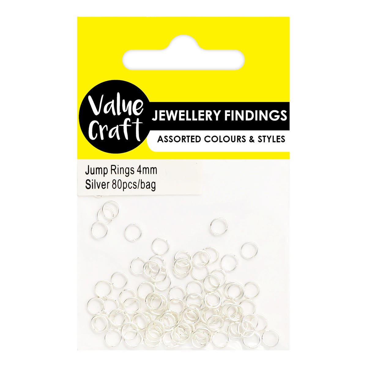 Value Craft Jump Rings Silver