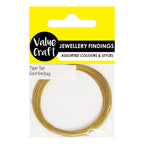 Value Craft Tiger Tail Wire 6m Gold