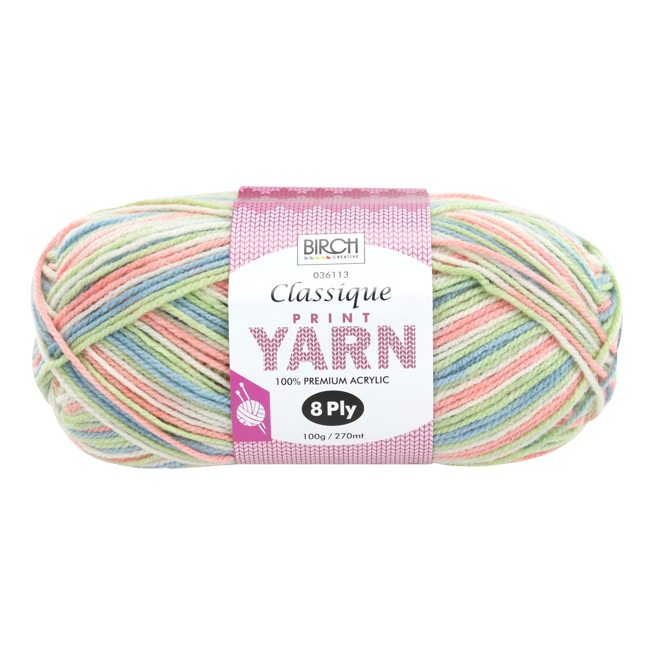 Birch Classique Premium Acrylic Knitting Yarn