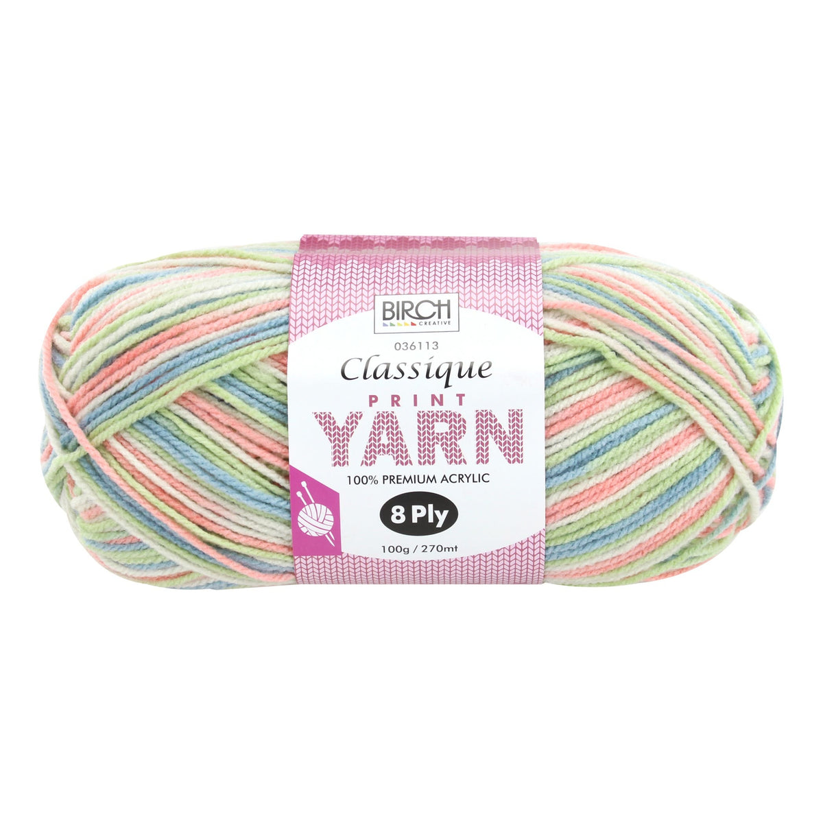 Birch Classique Premium Acrylic Knitting Yarn