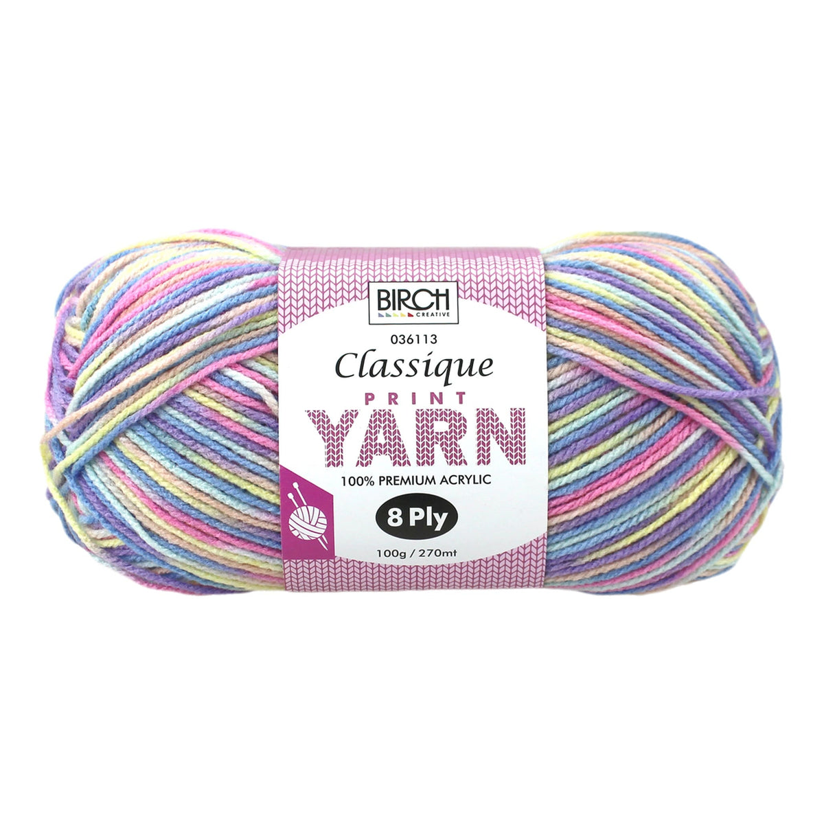 Birch Classique Premium Acrylic Knitting Yarn