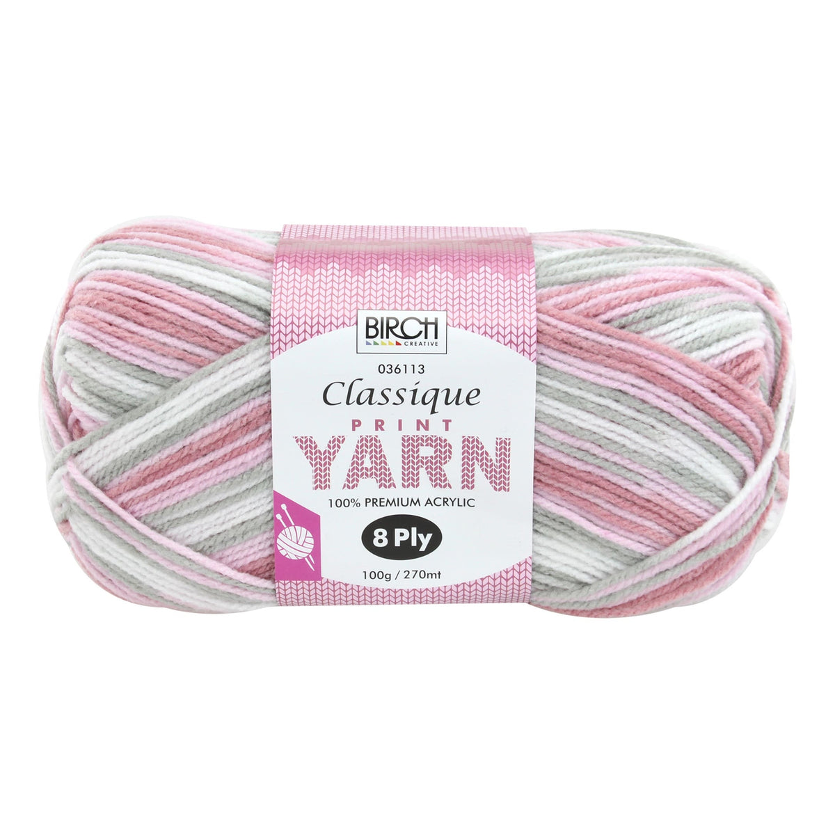 Birch Classique Premium Acrylic Knitting Yarn