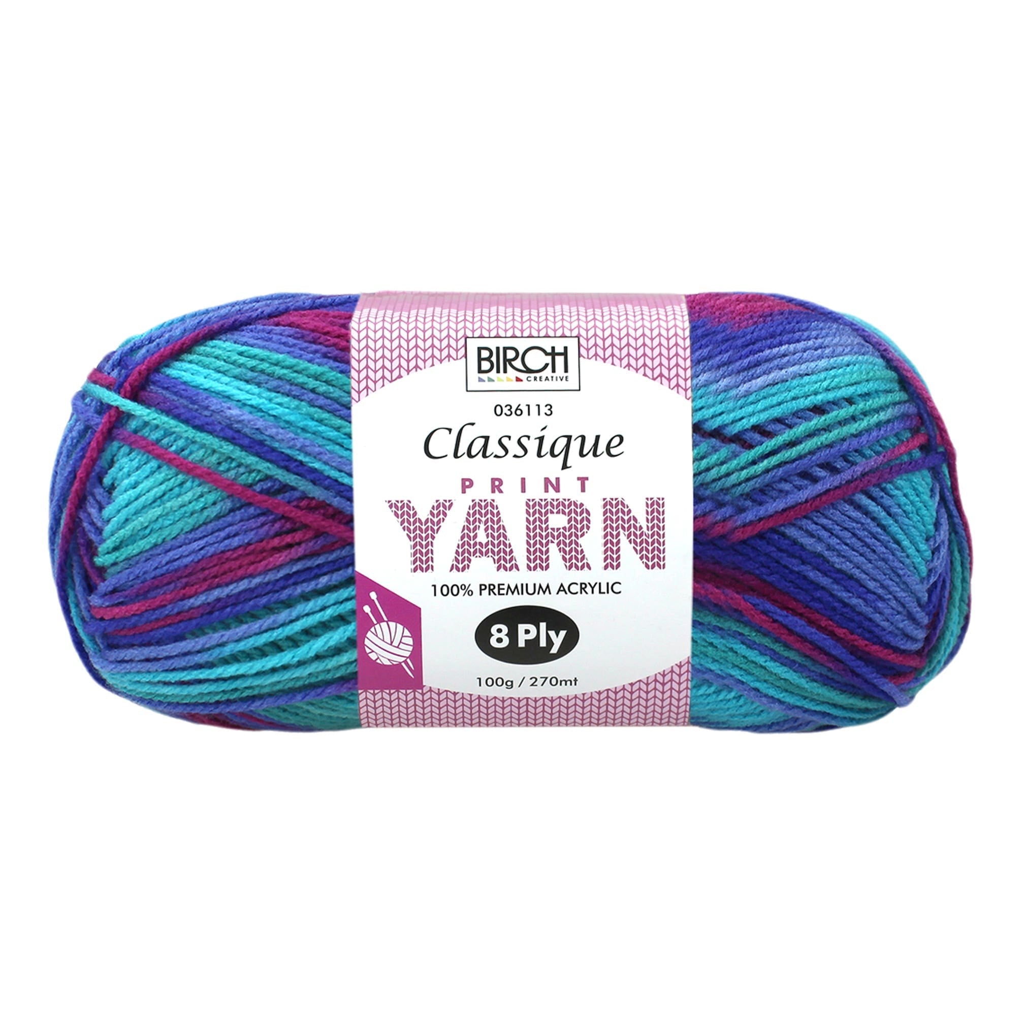 Birch Classique Premium Acrylic Knitting Yarn
