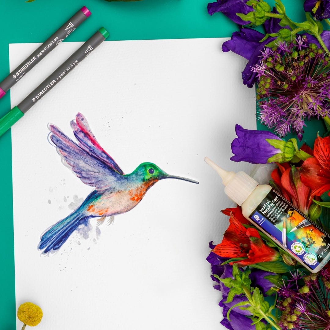STAEDTLER Pigment Arts Multi Ink Blending Liquid 50ml