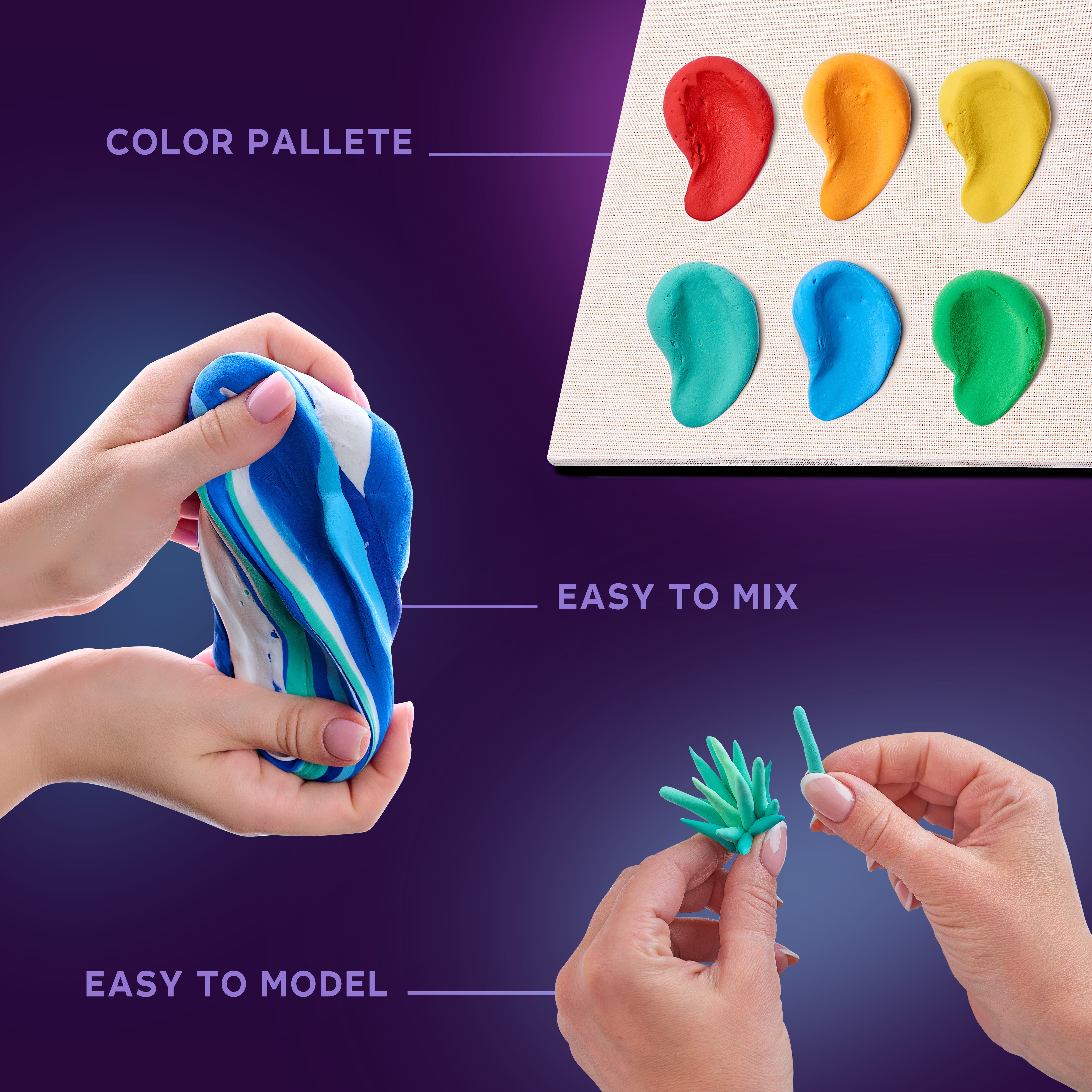 Okto Sensory Wood & Craft DIY Mood Kit Calm
