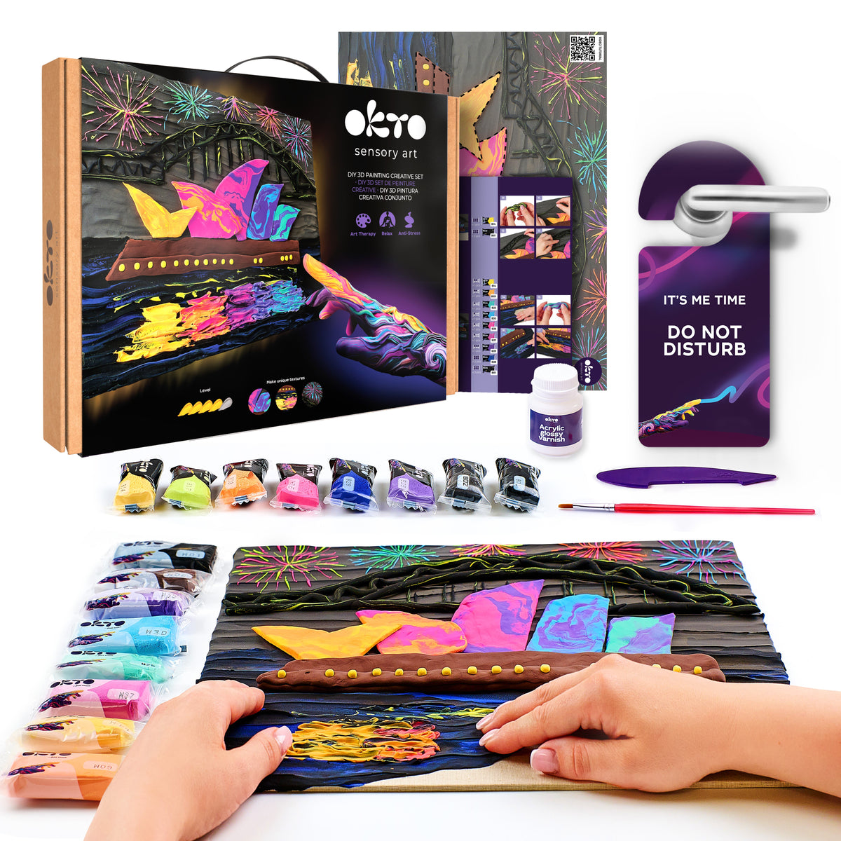 Okto Sensory Art Creative Kit Sydney Opera House