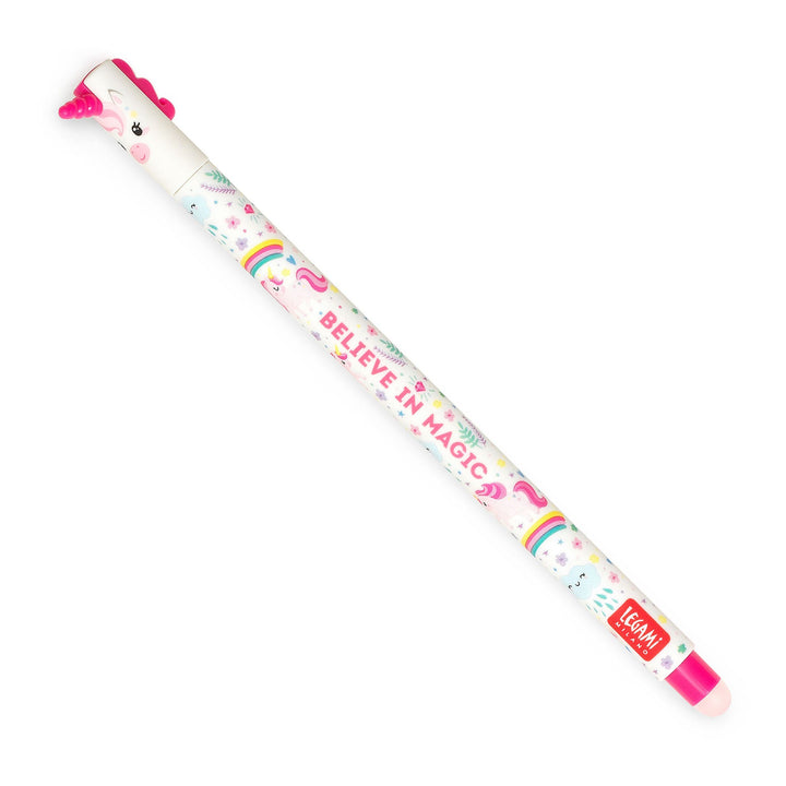 Legami Erasable Gel Pen Unicorn (Pink Ink)