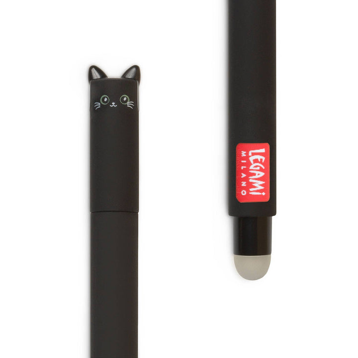 Legami Erasable Gel Pen Kitty (Black Ink)