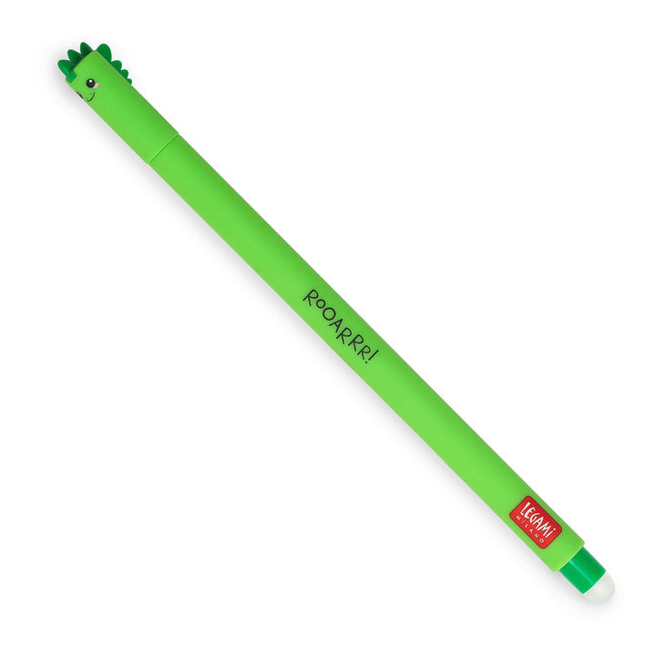 Legami Erasable Gel Pen Dino (Green Ink)