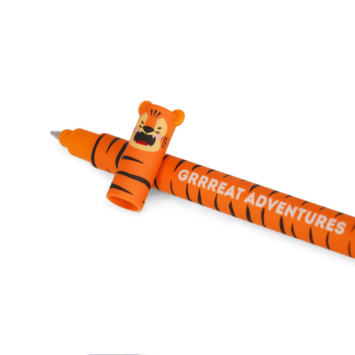 Legami Erasable Gel Pen Tiger (Orange Ink)