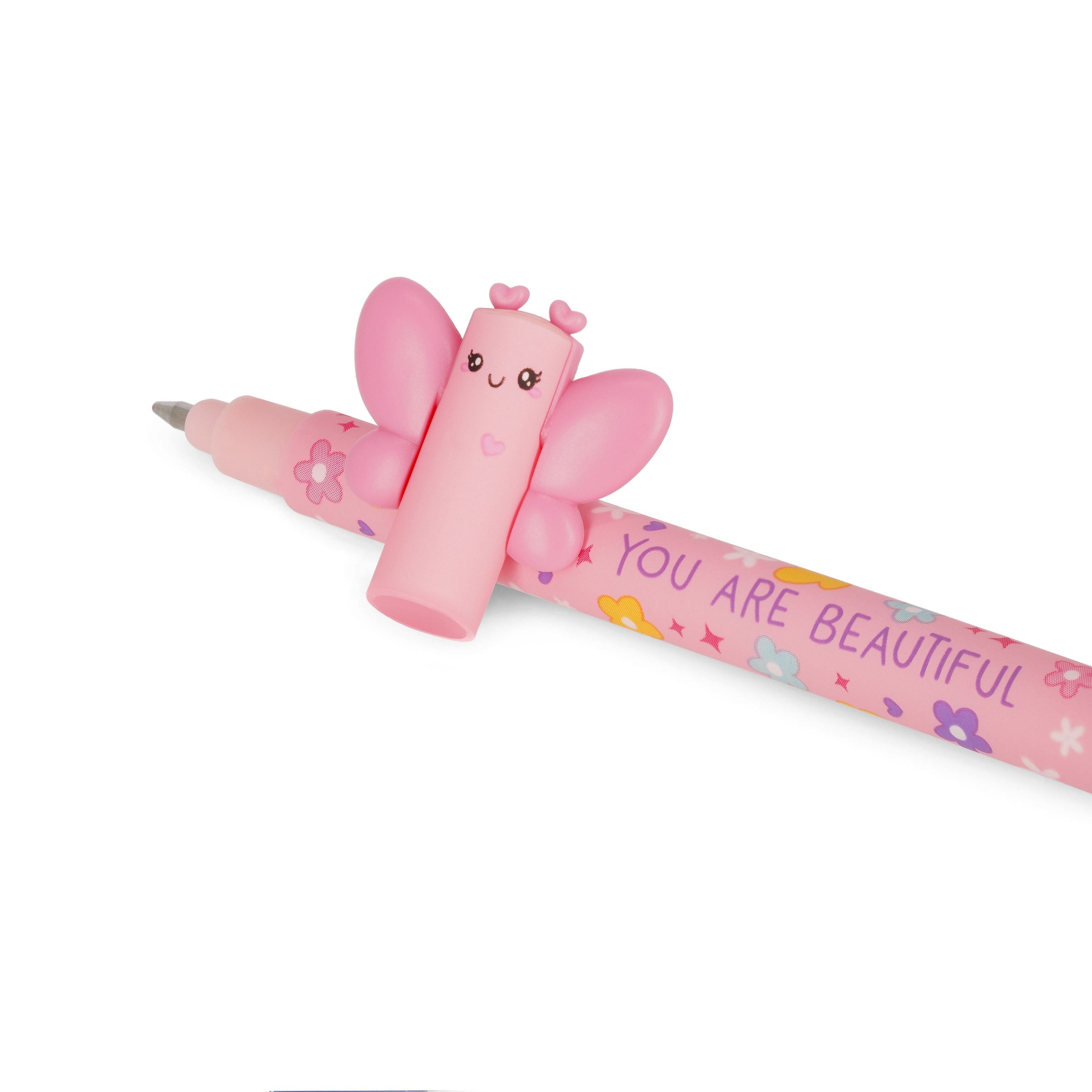 Legami Erasable Gel Pen Butterfly (Pink Ink)