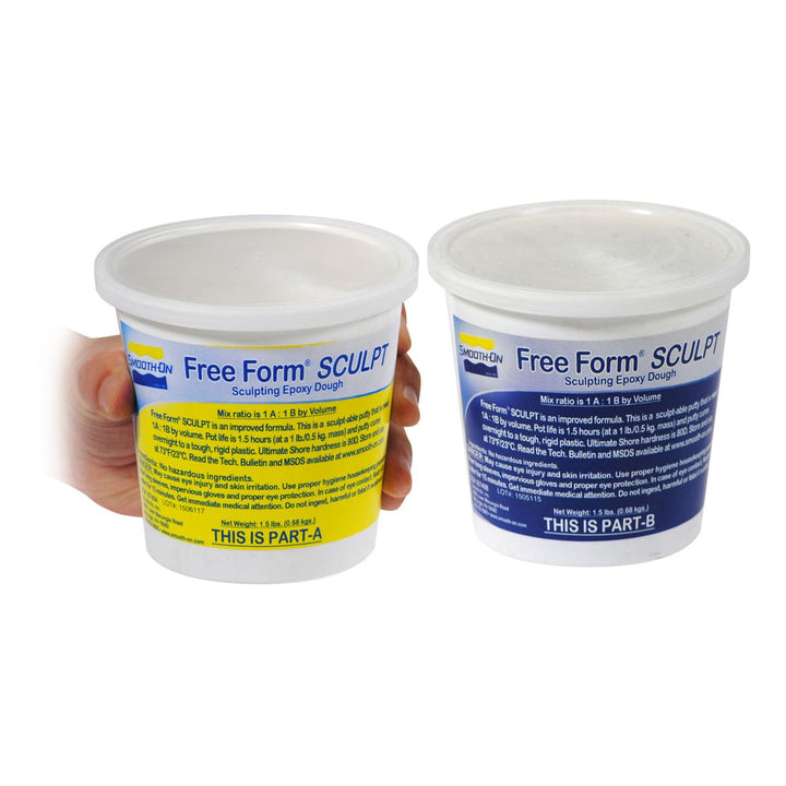 Free Form Sculpt Epoxy Clay Trial Size 1.36kg