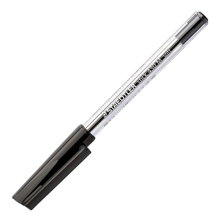 STAEDTLER Ballpoint Pen Stick 430 Medium Black Cup 50
