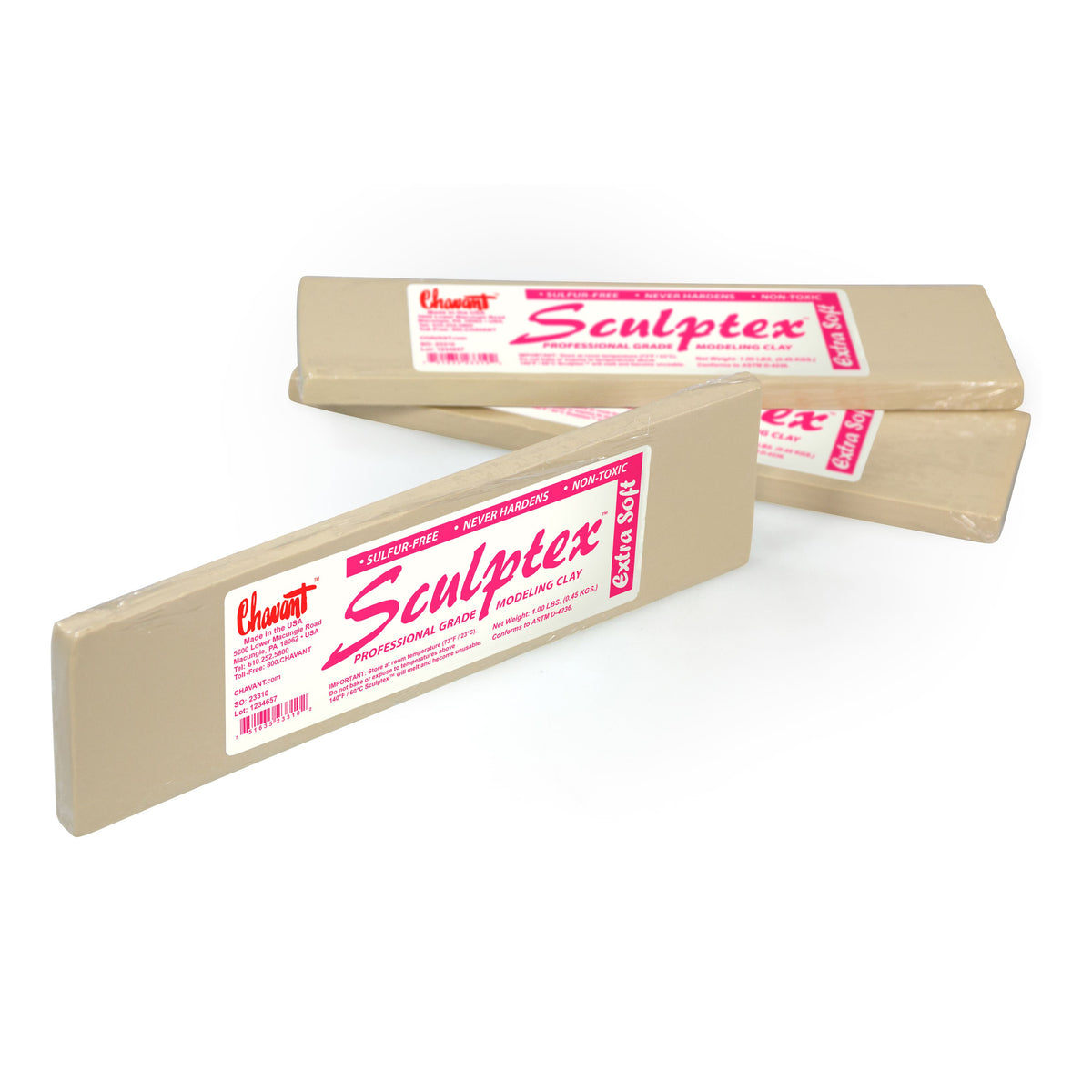 Chanvant Sculptex Clays