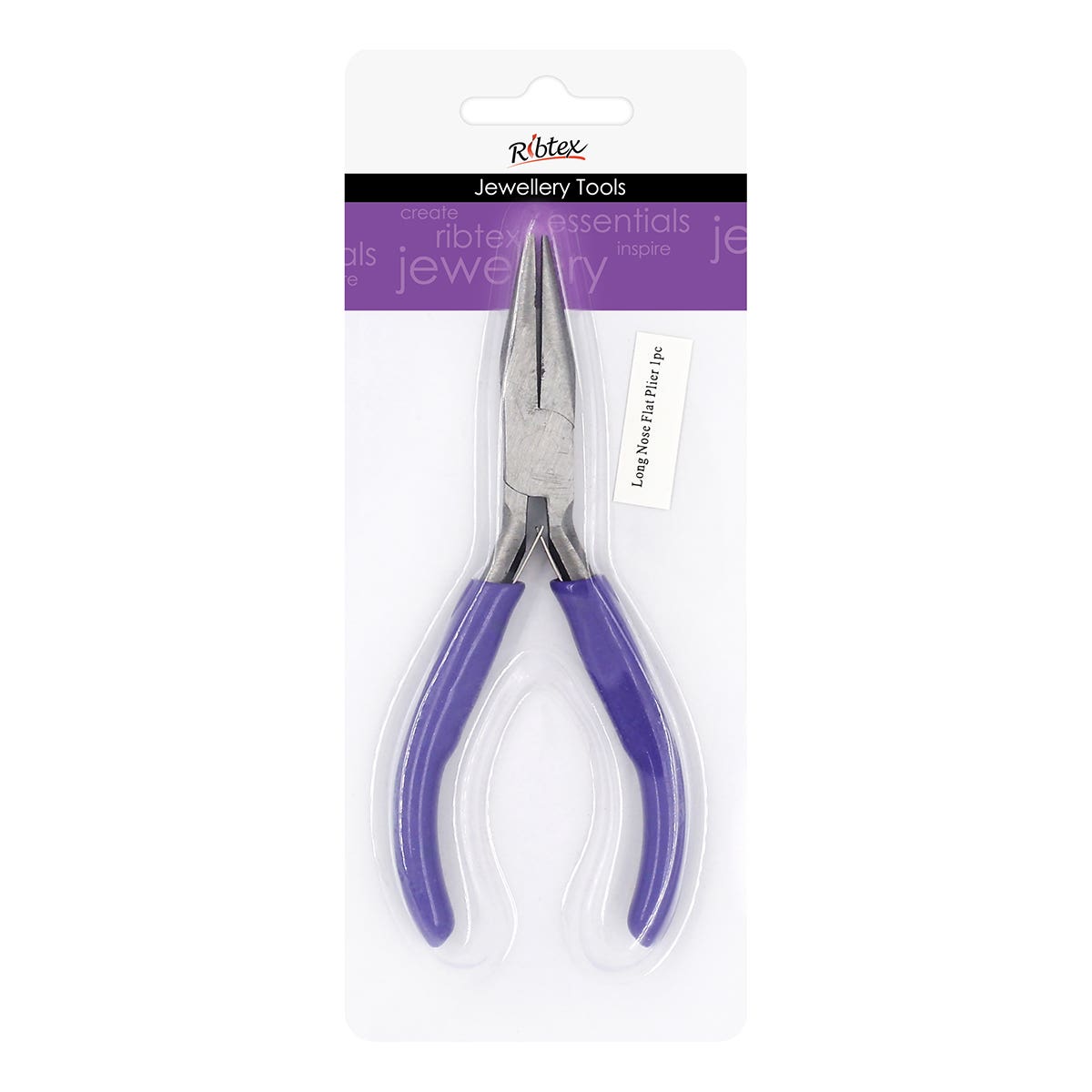 Ribtex JF Plier Long Nose Flat