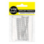 Value Craft Stringing Oval Chain 1m Silver