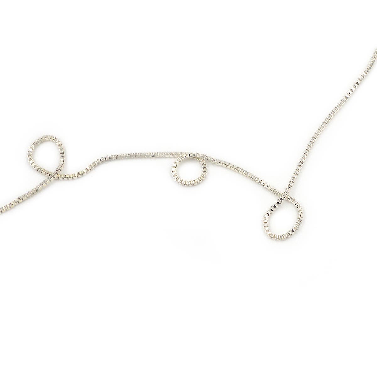 Value Craft Stringing Box Chain 80cm Silver
