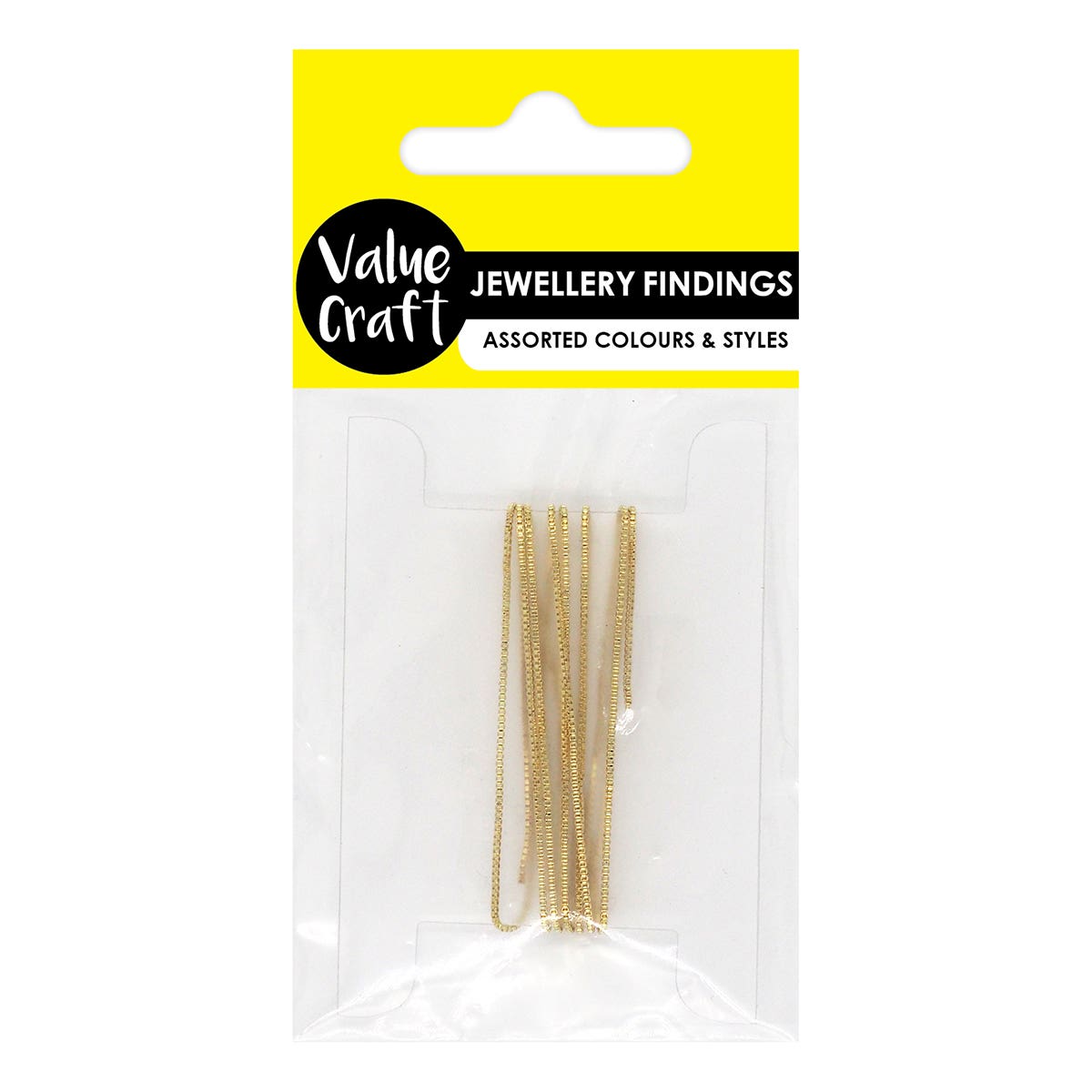 Value Craft Stringing Box Chain 80cm Gold