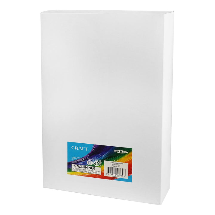 Arbee Acrylic Felt Pack 28 Metallics