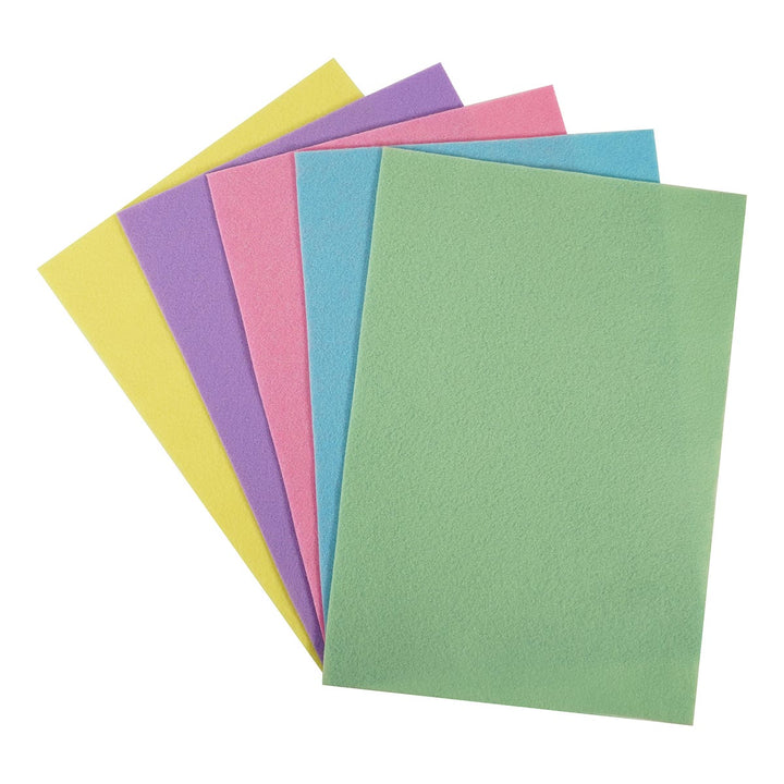 Arbee Acrylic Felt Pack 25 Pastels