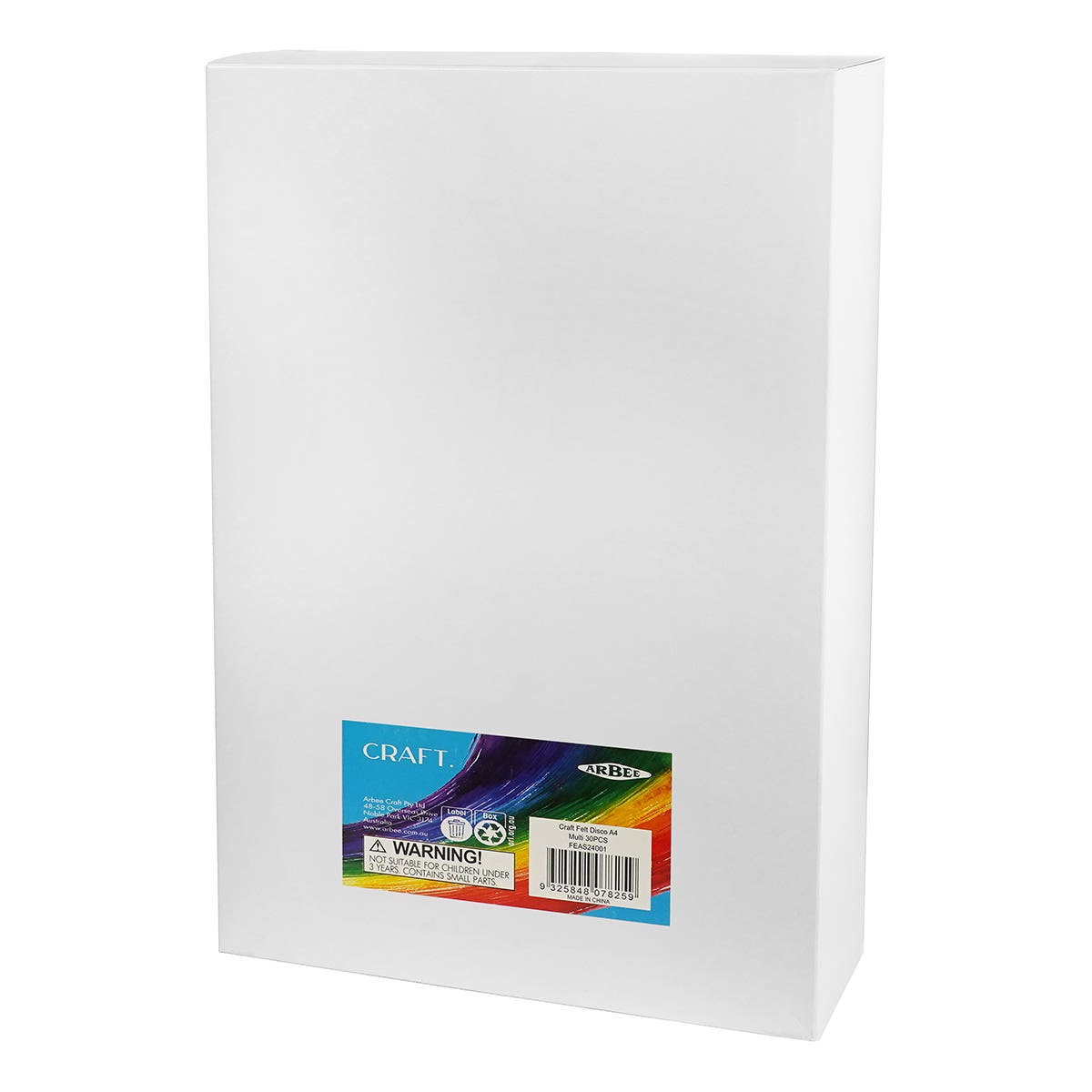 Arbee Acrylic Felt Pack 30 Disco