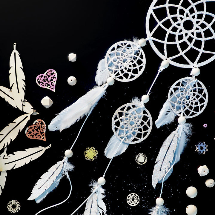Value Craft Feathers Goose Satin White Mix 6g