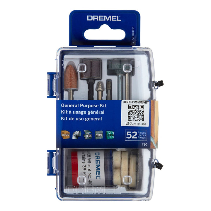 Dremel General Purpose Accessory Micro Kit (730) 52 Piece