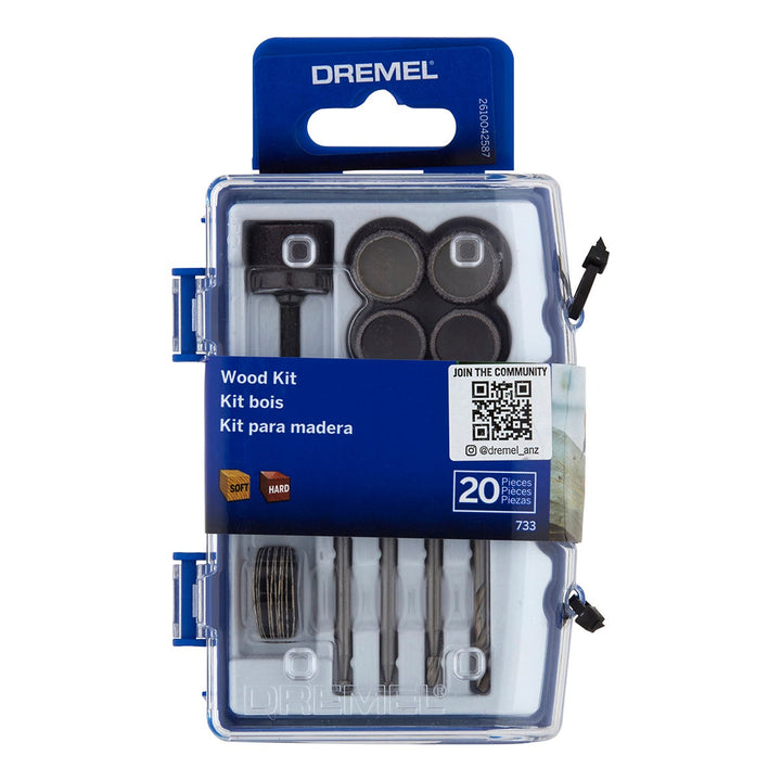 Dremel Wood Accessory Micro Kit (733) 20 Piece