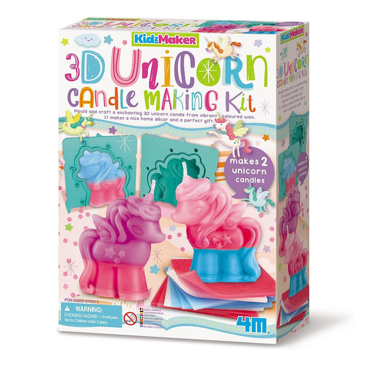 4M Kidzmaker 3D Unicorn Candle Making Kit