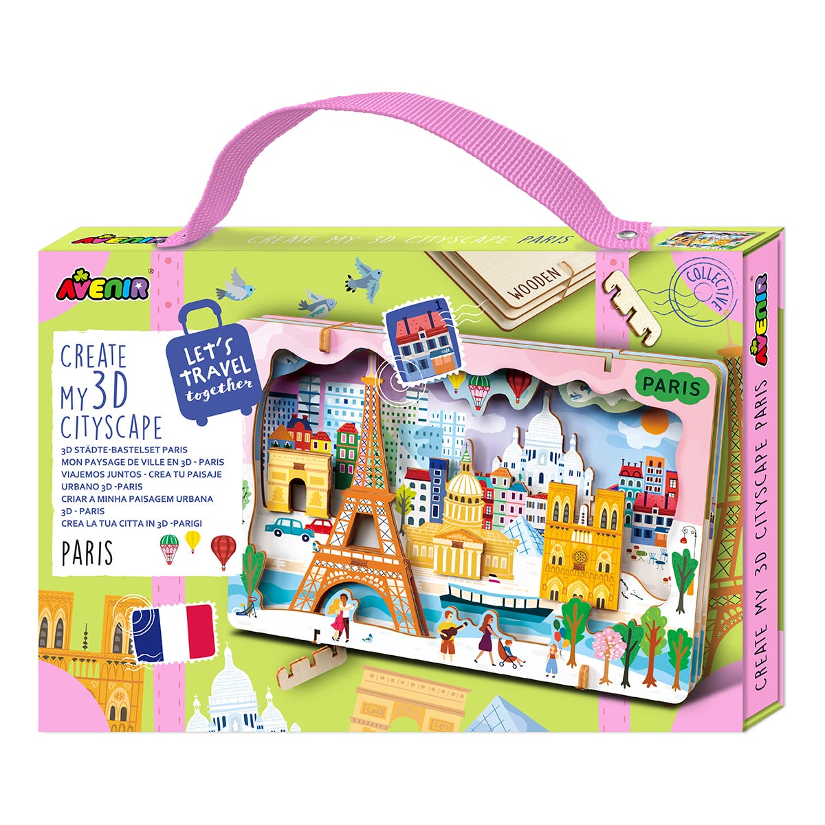 Avenir Create My Cityscapes Puzzle Kit - Paris