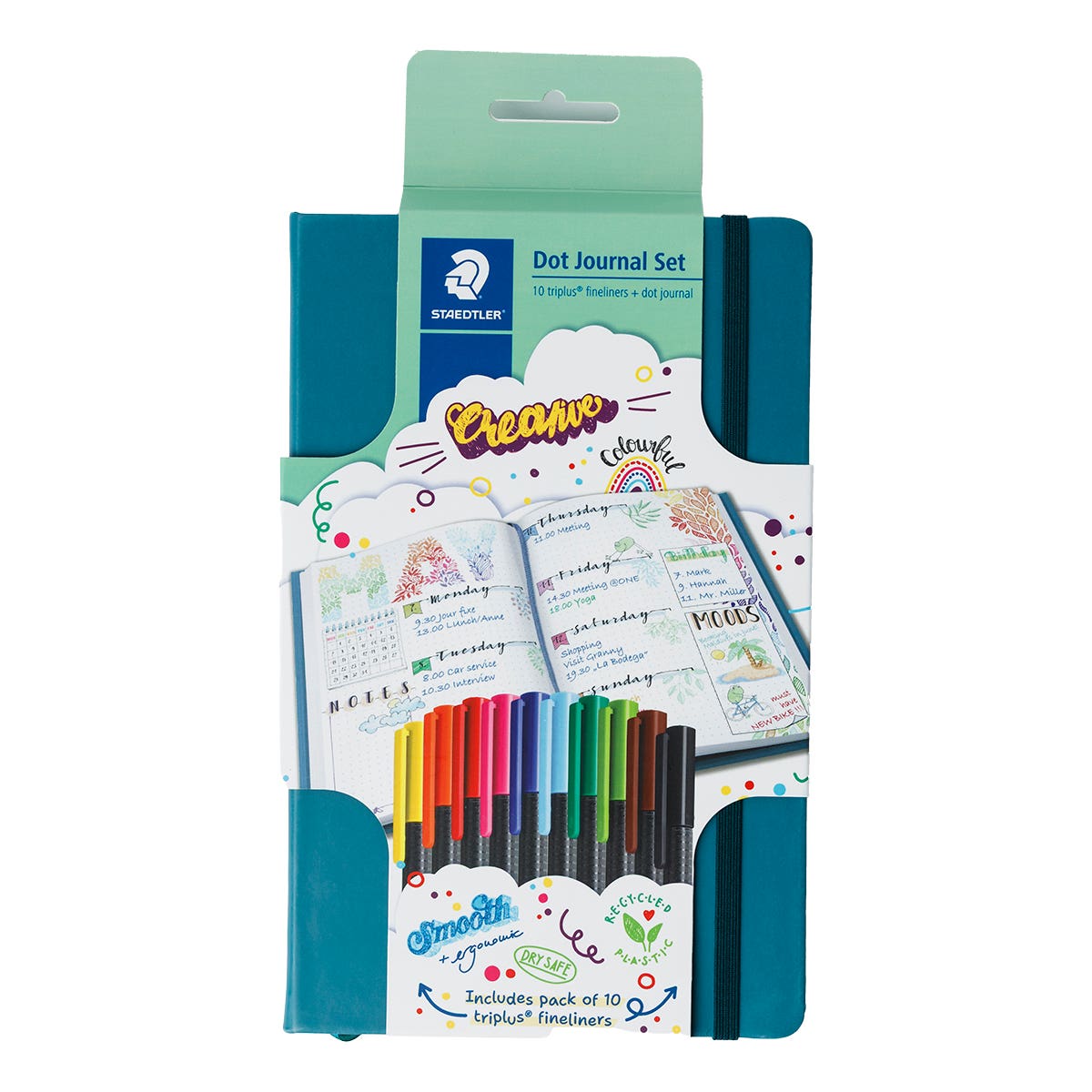 STAEDTLER Triplus Dot Journal Set