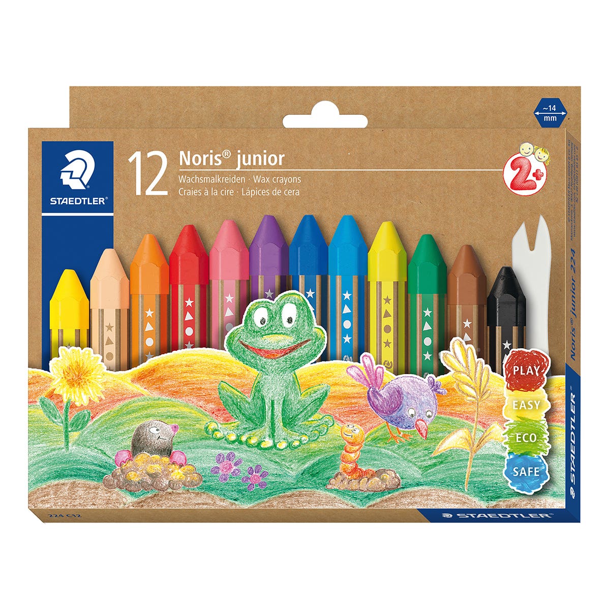 STAEDTLER Noris Junior Wax Crayon Sets
