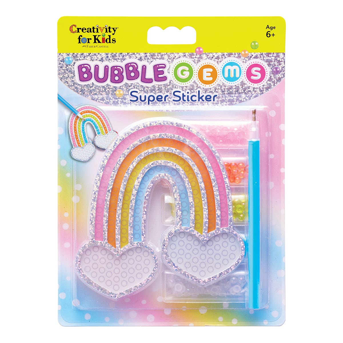 Faber-Castell Creativity for Kids Bubble Gems Super Sticker Kits