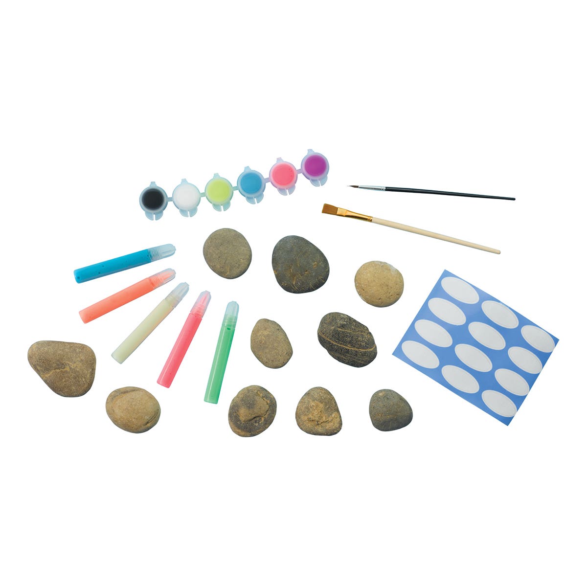 Faber-Castell Creativity for Kids Glow in the Dark Rock Painting Kit