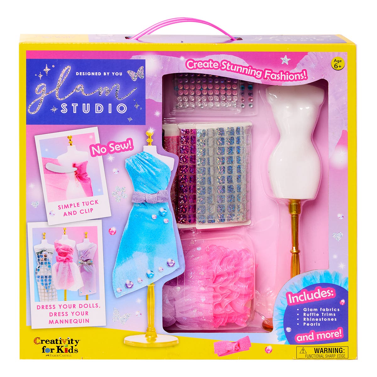 Faber-Castell Creativity for Kids Glam Dress Studio Kit