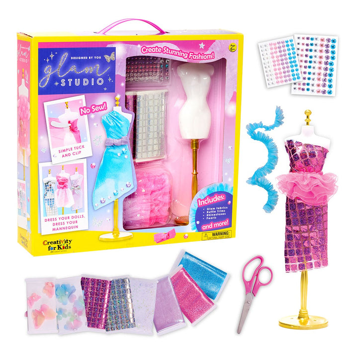 Faber-Castell Creativity for Kids Glam Dress Studio Kit