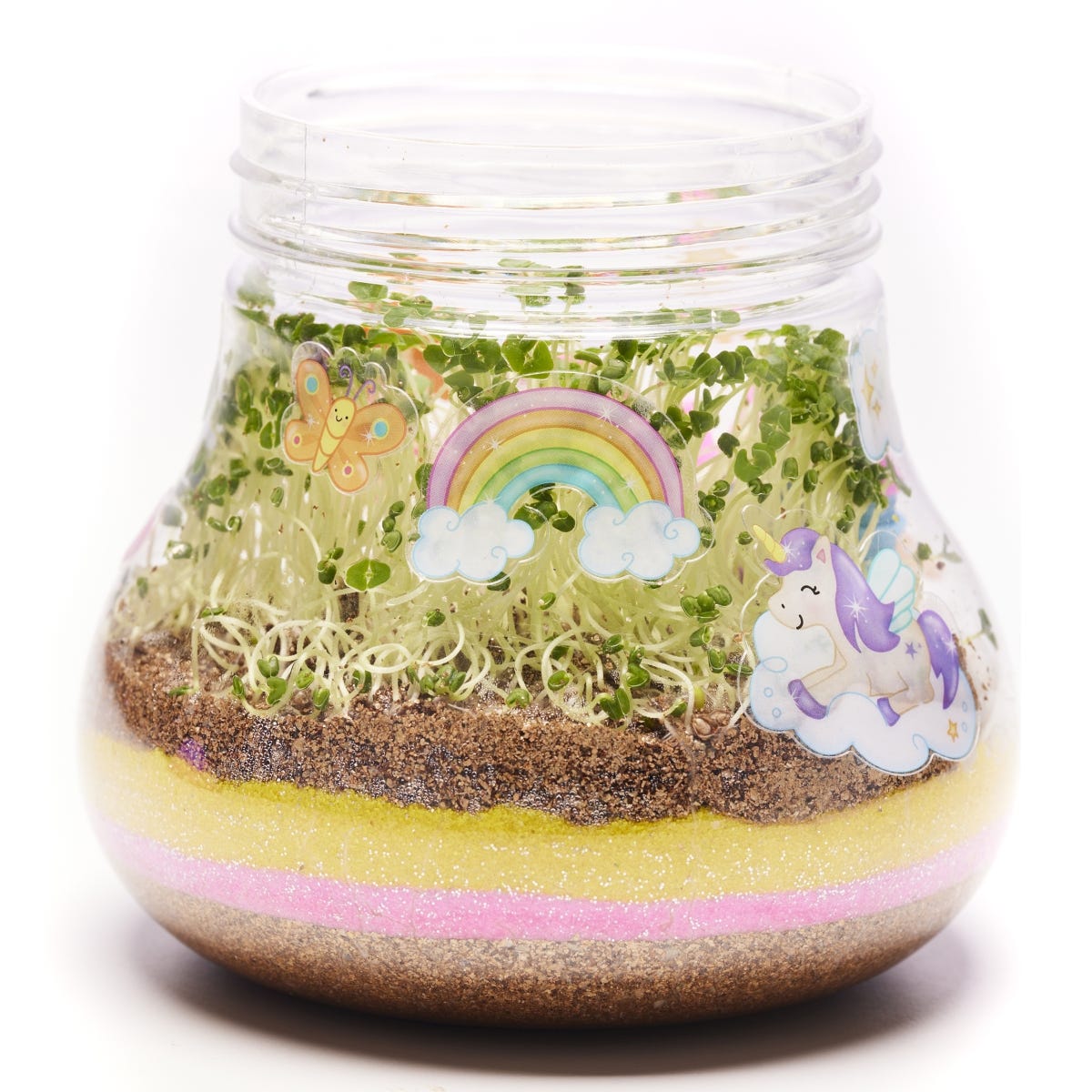 Faber-Castell Creativity for Kids Unicorn Forrest Plant & Grow Terrarium Kit