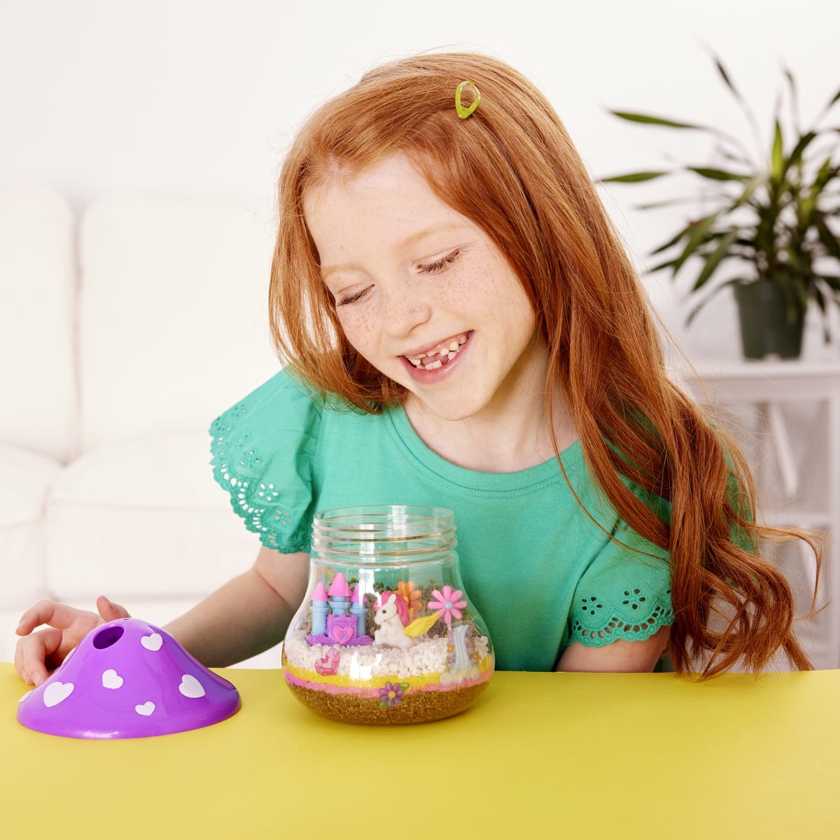 Faber-Castell Creativity for Kids Unicorn Forrest Plant & Grow Terrarium Kit