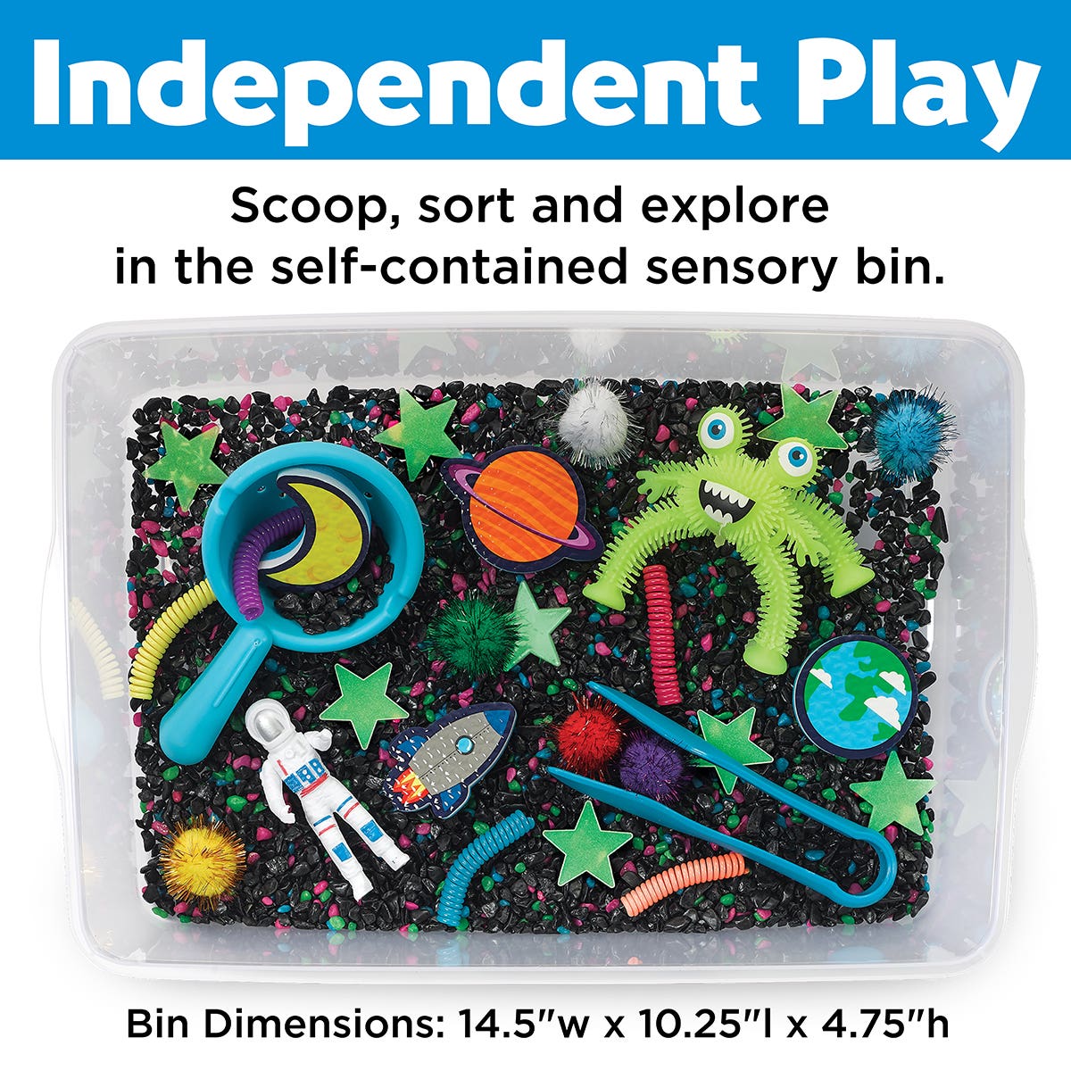 Faber-Castell Creativity for Kids Outer Space Sensory Bin