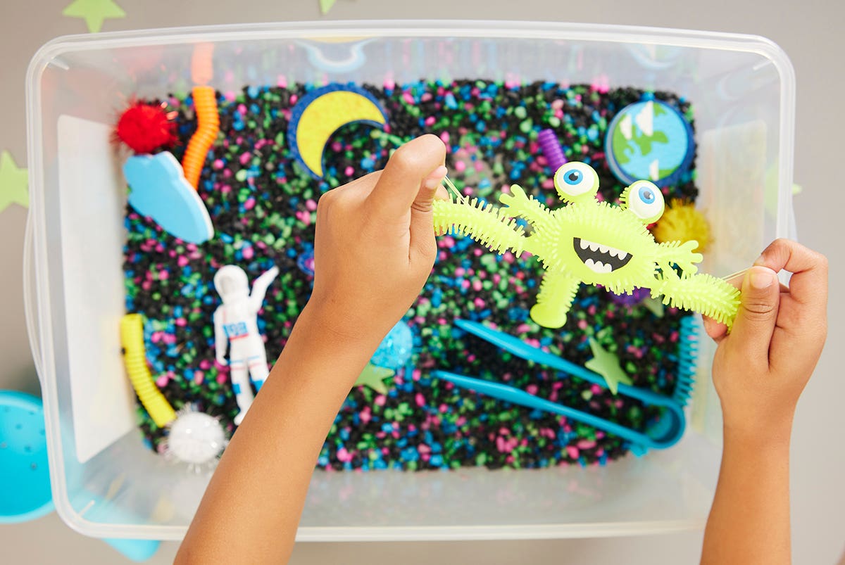Faber-Castell Creativity for Kids Outer Space Sensory Bin