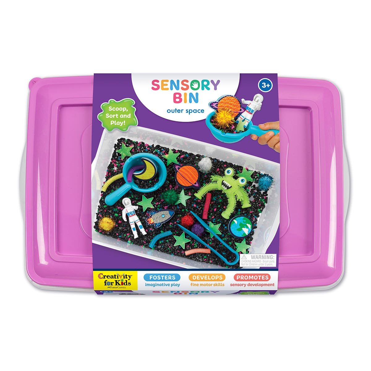 Faber-Castell Creativity for Kids Outer Space Sensory Bin