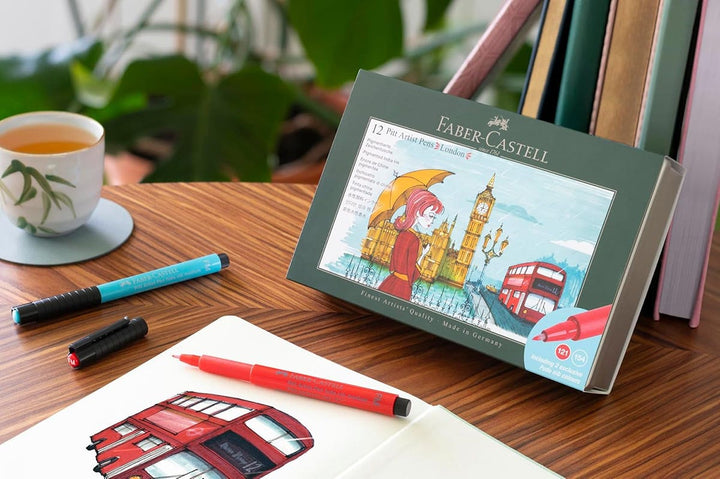 Faber-Castell Pitt Artist Brush Pen Set City Edition