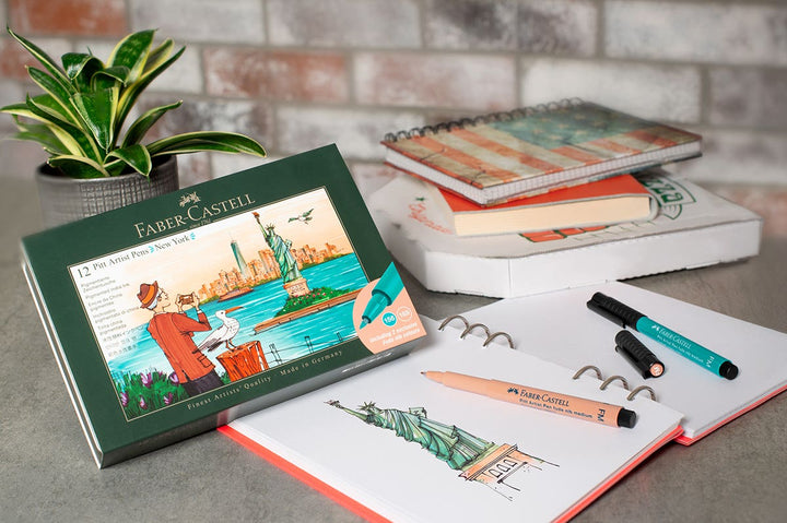 Faber-Castell Pitt Artist Brush Pen Set City Edition