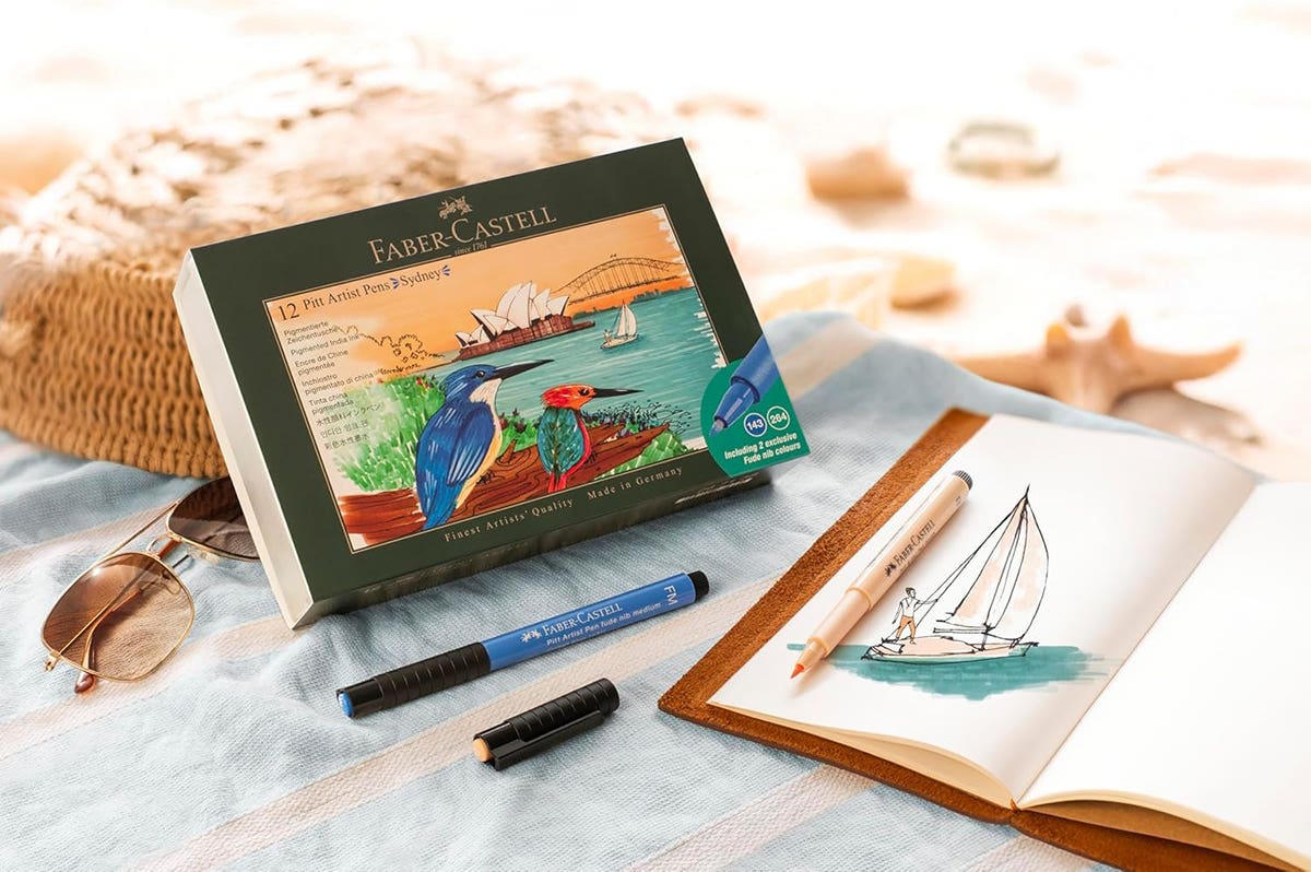 Faber-Castell Pitt Artist Brush Pen Set City Edition