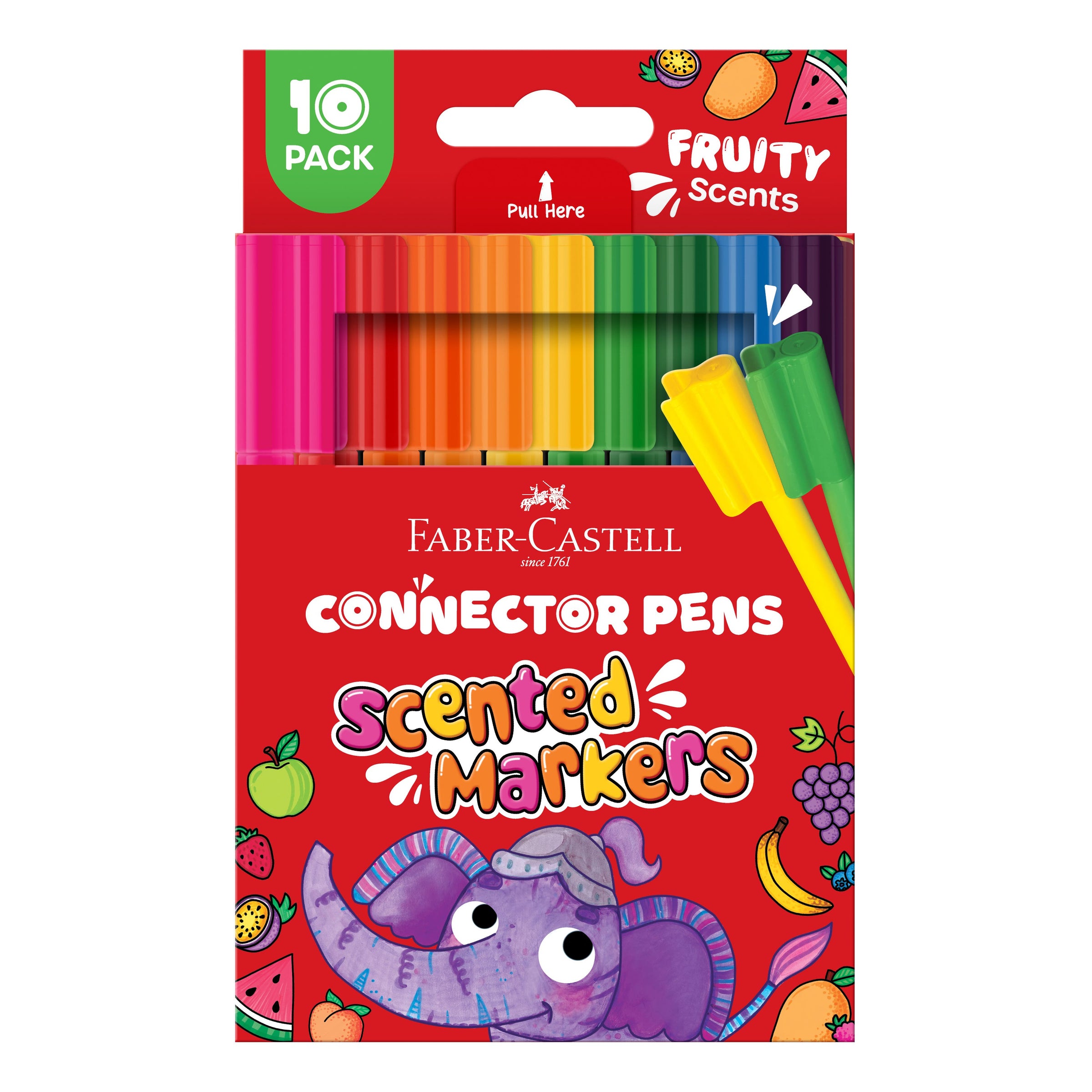 Faber-Castell Connector Pen Scented Set 10