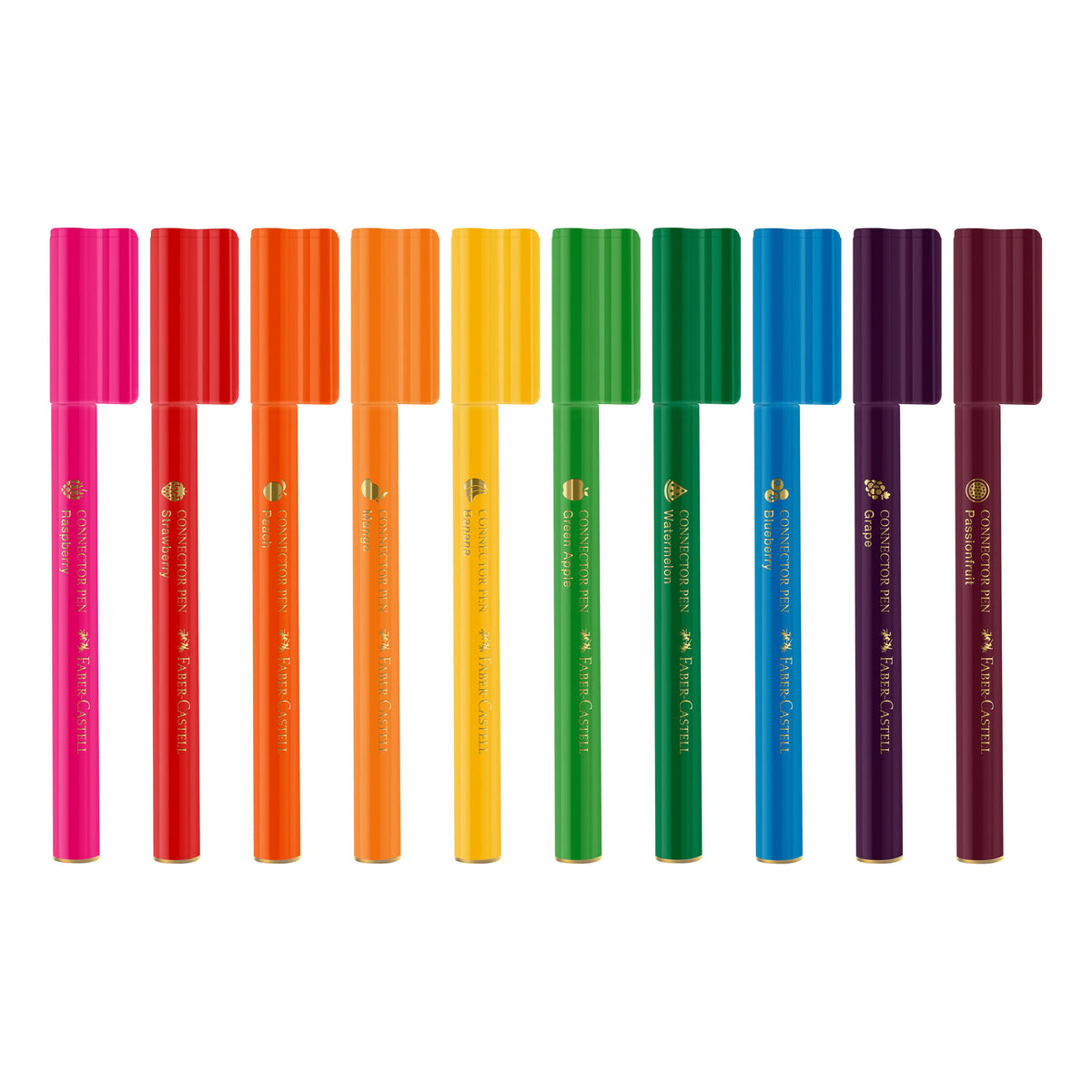 Faber-Castell Connector Pen Scented Set 10